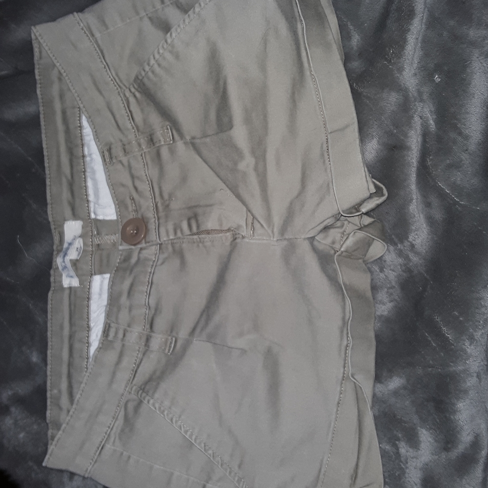 Beige Khaki Shorts